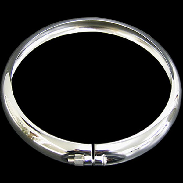 000923 ネオファクトリー 5-3/4インチ ヘッドライトリング クローム