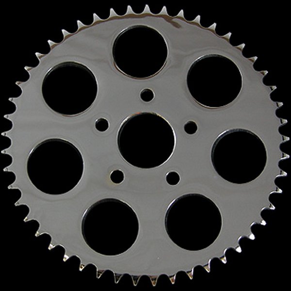 001040 ネオファクトリー 49丁 リアチェーン スプロケット クローム 86年-91年 XL