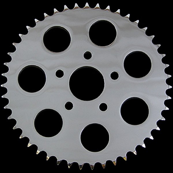 001042 ネオファクトリー 47丁 リアチェーン スプロケット クローム 86年-91年 XL