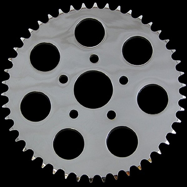 001043 ネオファクトリー 46丁 リアチェーン スプロケット クローム 86年-91年 XL