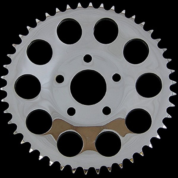 001046 ネオファクトリー 46丁 リアチェーン スプロケット クローム 82年-85年 FXR