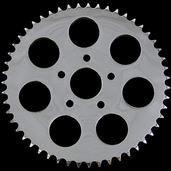 001053 ネオファクトリー 51丁 リアチェーン スプロケット クローム 73年-85年 BigTwin