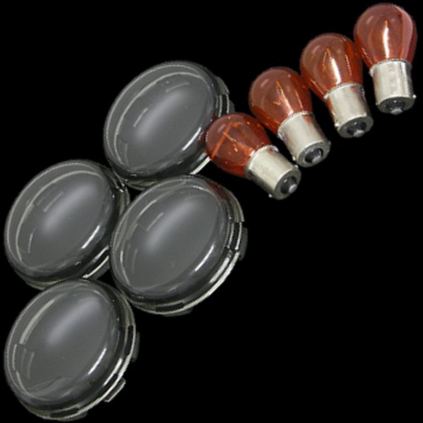 001325 ネオファクトリー ウインカー スモークレンズ セット 00年-17年 ハーレー