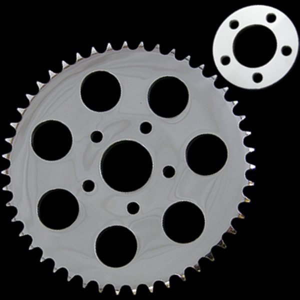 001367 ネオファクトリー 47丁 リアチェーン スプロケット クローム 00年-08年 TwinCam