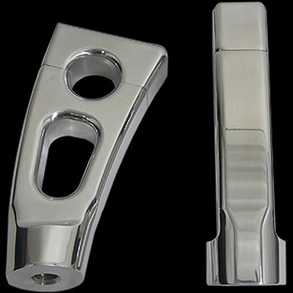 001504 ネオファクトリー 4インチ スロッテッド カスタムライザー ポリッシュ 左右ペア