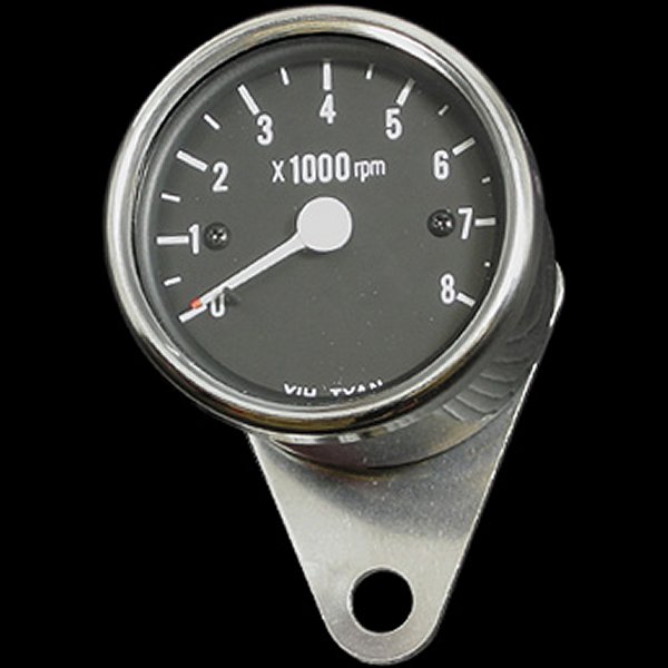 001539 ネオファクトリー 60mm タコメーター 黒盤