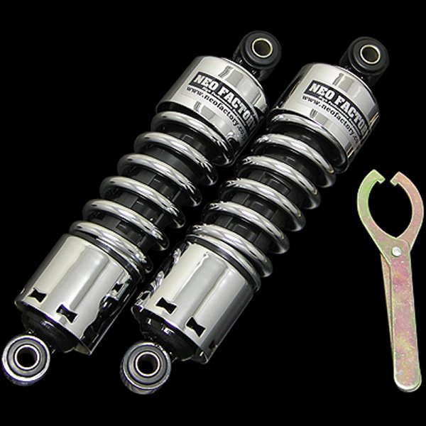 001655 ネオファクトリー 11インチ ショートショック 91年以降 ダイナ クローム