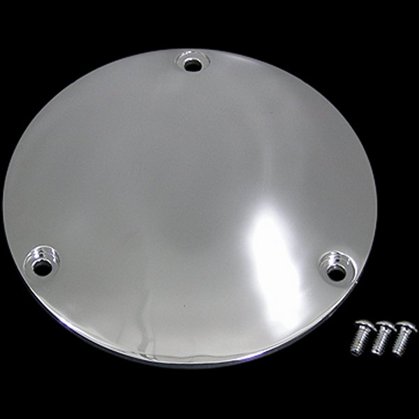 001676 ネオファクトリー ドーム ダービーカバー 3穴 クローム