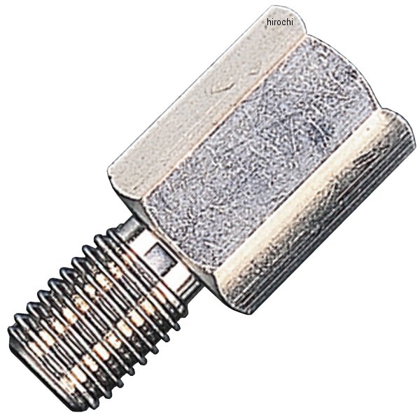 001720 ポッシュ POSH ミラーアダプター ステンレス1個入り 上逆M8、下M8