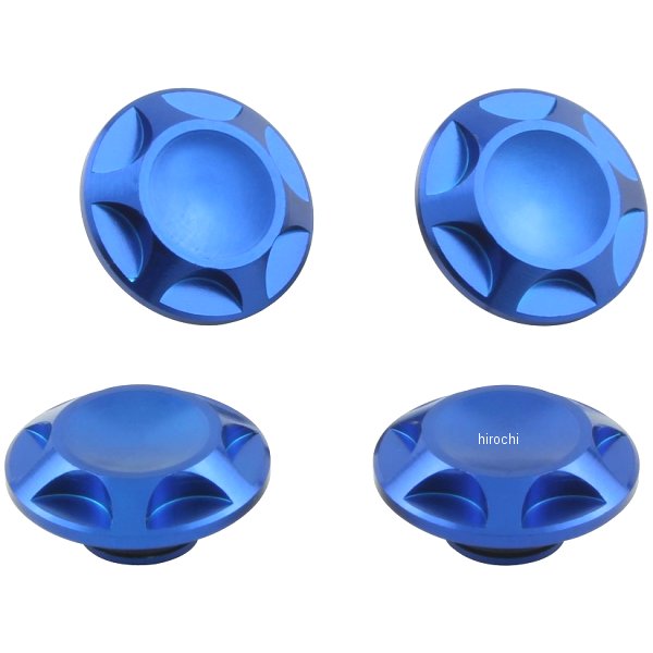 001822-01 ポッシュ NASAタイプキャップボルトカバー M6用 青