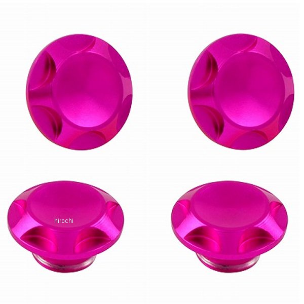 001822-32 POSH ポッシュ M6 NASAキャップボルトカバー ピンク