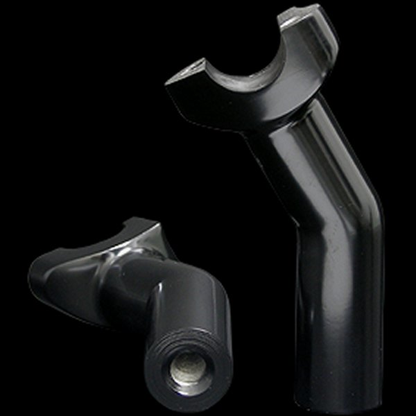 001995 ネオファクトリー 4-1/2インチ プルバックライザー 黒 左右ペア