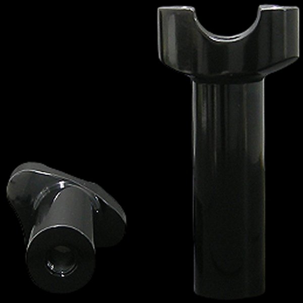 001998 ネオファクトリー 4-1/2インチ ストレートライザー 黒 左右ペア