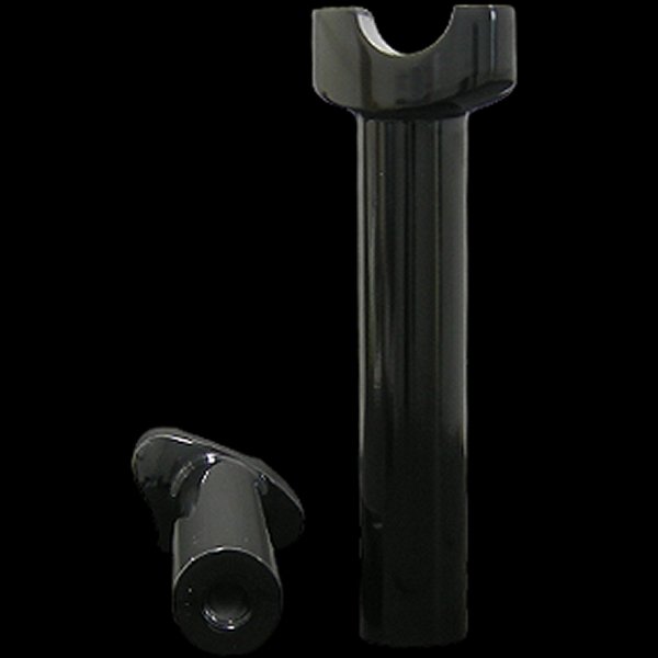 001999 ネオファクトリー 6-1/2インチ ストレートライザー 黒 左右ペア