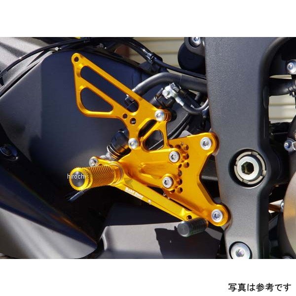 002-K024SV BabyFace ベビーフェイス パフォーマンスステップキット 13年-18年 ZX-6R(636) シルバー