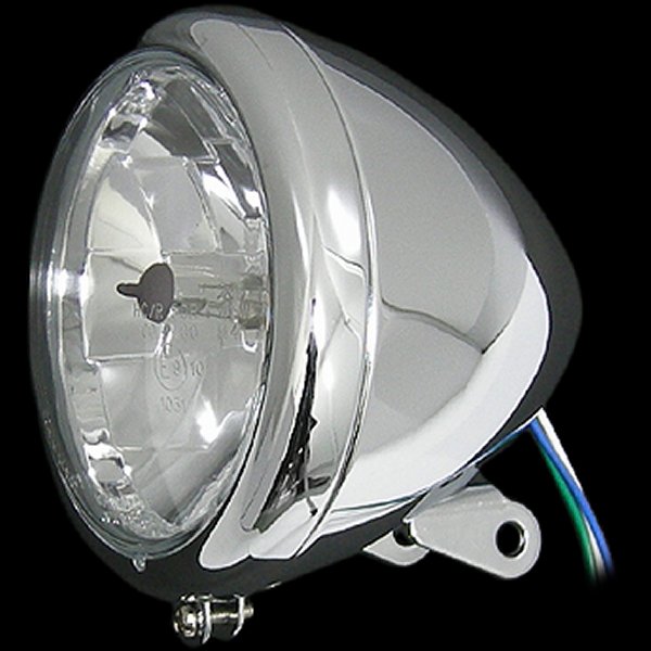 002328 ネオファクトリー 5-3/4インチ ヘッドライト H4 スプリンガー用 クローム