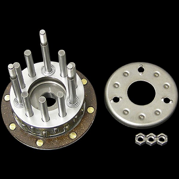 002712 ネオファクトリー 3スタッドクラッチハブ ASSY  クローム