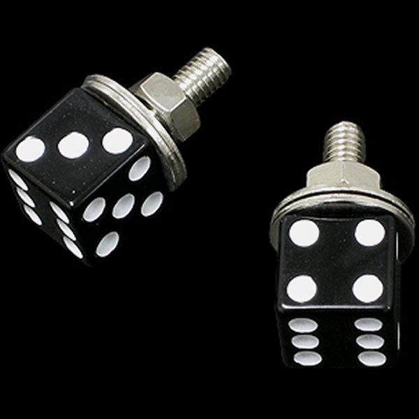 003060 ネオファクトリー ダイスタイプ ナンバースクリューセット 黒