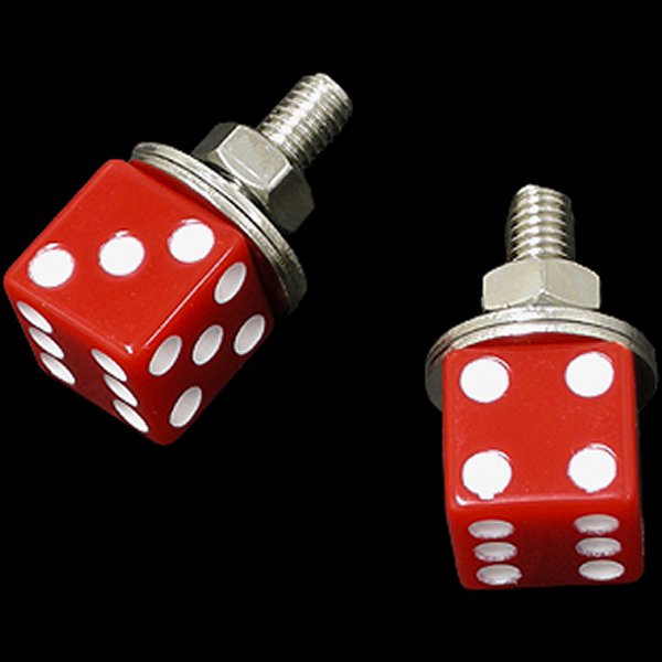 003062 ネオファクトリー ダイスタイプ ナンバースクリューセット 赤
