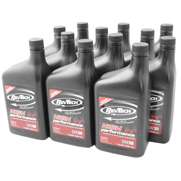 35050 99816-50 レブテック REVTECH 1ケース12本入り エンジンオイル SAE50 946ml