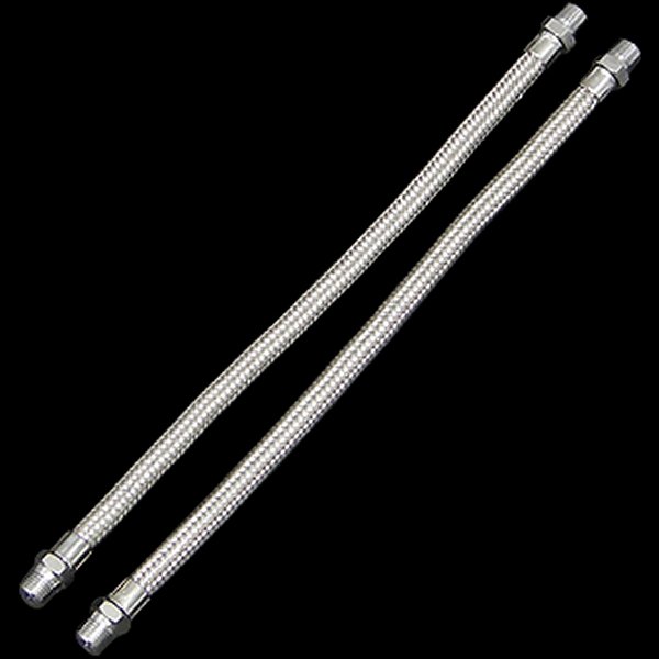 003158 ネオファクトリー ロッカーボックスオイルライン ステンレスメッシュ 57年-84年 XL