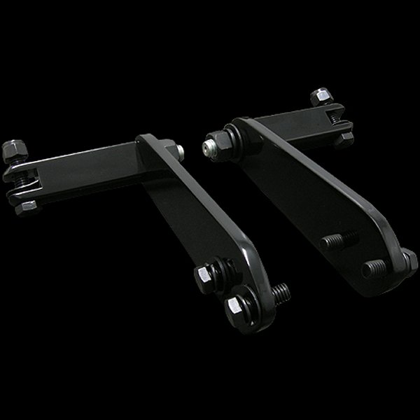 003184 ネオファクトリー ハイウェイペグブラケット ダイナグライド用 ブラック