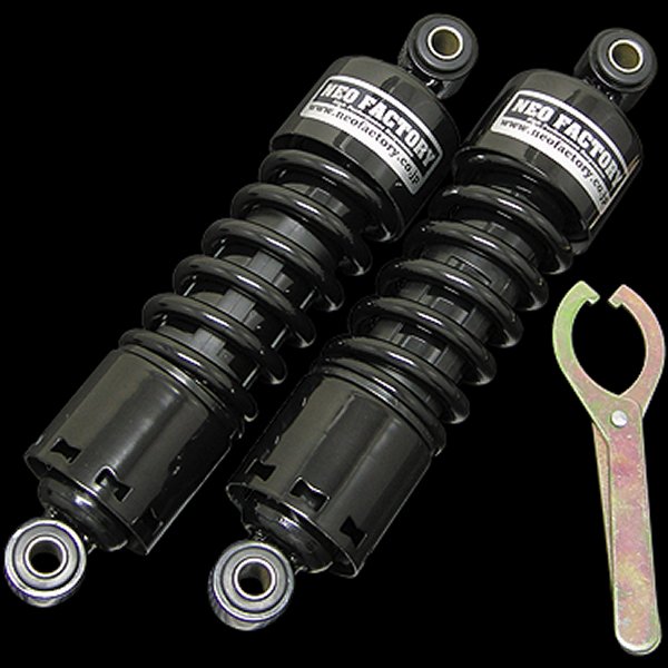 003282 ネオファクトリー 11インチ ショートショック 73年-86年 FX、FL 4速 黒