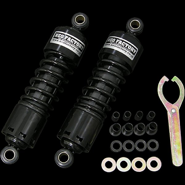 003284 ネオファクトリー 11インチ ショートショック 04年以降 XL 黒