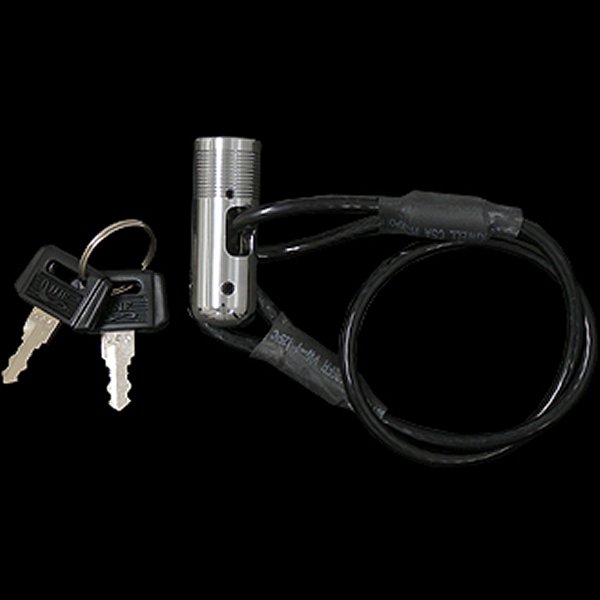 003464 ネオファクトリー ワイヤータイプ ヘルメットロック ブラック