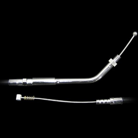 003595 ネオファクトリー 33インチ アイドルケーブル 45° 81年-89年 BigTwin、81年-85年 XL 黒