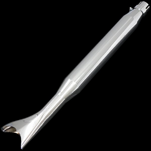 003666 ネオファクトリー 30インチ フィッシュテール タイプ2 クローム 1個売り