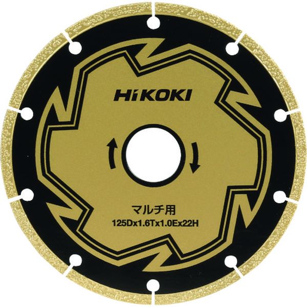 00371196 工機ホールディングス(株) HiKOKI チップソー125mm マルチ用 サイディング用