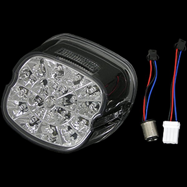 003803 ネオファクトリー レイダウンLEDテールライト 99年以降 FXST、FLSTC、FLSTF スモーク