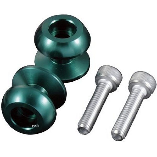 004006-08 ポッシュ POSH マシニングネットアンカー 6mm アルミ 2個入り ダークグリーン