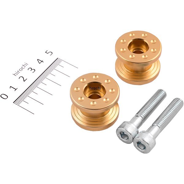 004018-12 ポッシュ POSH レーシングスタンドフック M8 2個入り シャンパンゴールド