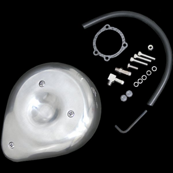 004020 ネオファクトリー CVキャブ用 ティアドロップタイプエアクリーナー ポリッシュ