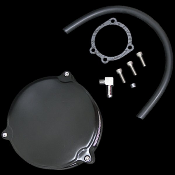 004021 ネオファクトリー CVキャブ用 オープンタイプエアクリーナー ブラック