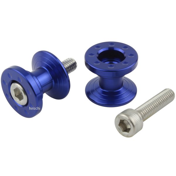 004036-01 ポッシュ POSH アルミツーリング荷掛けフック M6 ショート 青