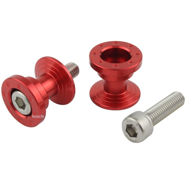 004038-02 ポッシュ POSH アルミツーリング荷掛けフック M8 ショート 赤