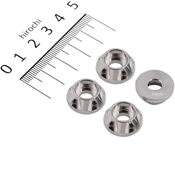 004086 ポッシュ POSH キャップホルダー NASAタイプ M6用 4個入り クローム