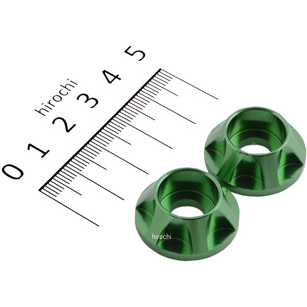 004088-18 ポッシュ POSH キャップホルダー NASAタイプ M8用 2個入り ライトグリーン