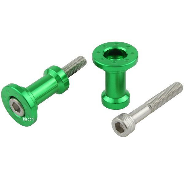 004136-28 ポッシュ POSH アルミツーリング荷掛けフック M6 ロング ライムグリーン