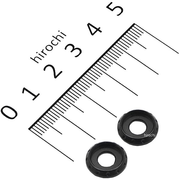 004185-06 ポッシュ POSH マシンドワッシャー NASAタイプ M5 黒