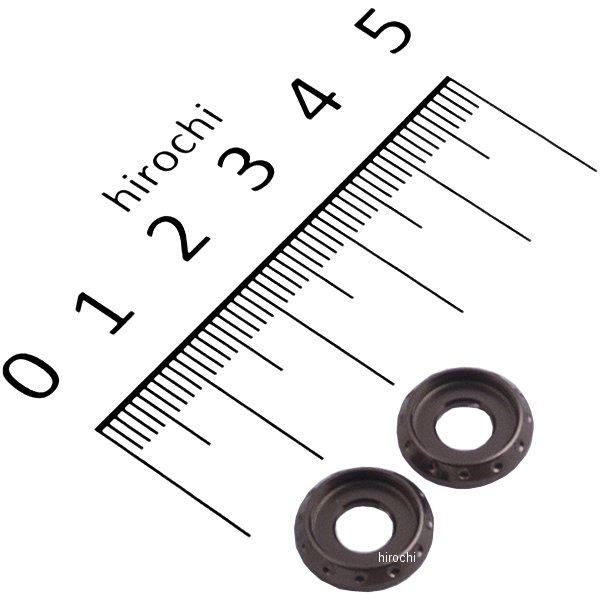 004185-11 ポッシュ POSH マシンドワッシャー NASAタイプ M5 チタン