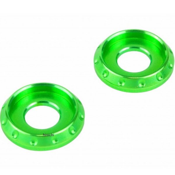 004185-28 ポッシュ POSH NASAワッシャー M5 ライムグリーン