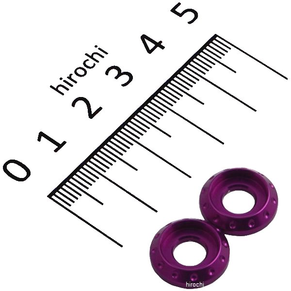 004186-05 ポッシュ POSH マシンドワッシャー NASAタイプ M6 ブルーベリー