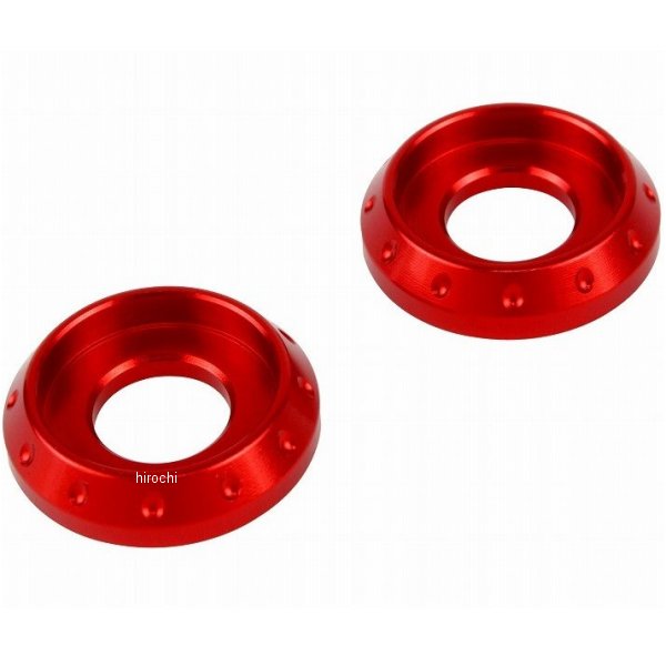 004188-02 ポッシュ POSH NASAワッシャー M8 赤