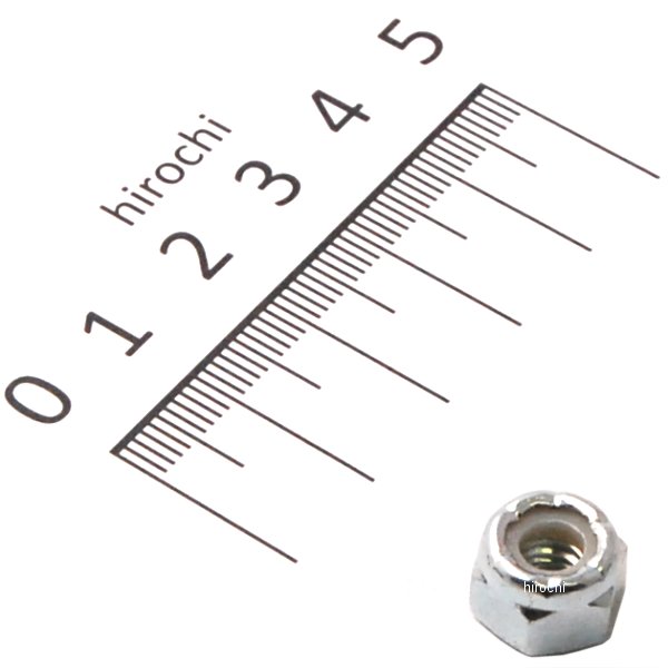 004343 ネオファクトリー ナイロンナット 1/4-20 ユニクローム 1個売り