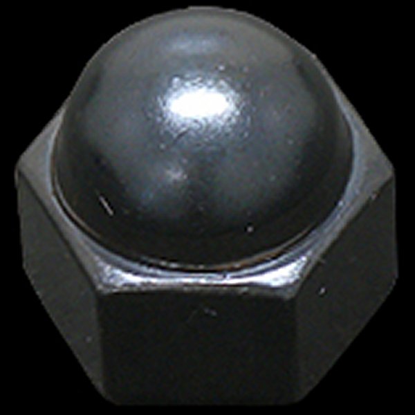 004662 ネオファクトリー アコーンナット 1/4-20 ブラック 1個売り