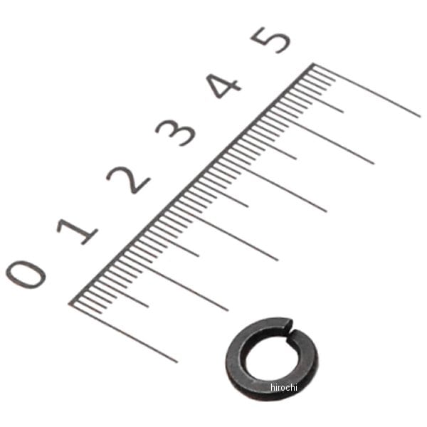004687 ネオファクトリー ロックワッシャー 1/4インチ ブラック 1個売り